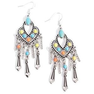 Naturally Vintage - Multi Earrings Silver. Vintage